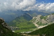 74 Discesa dalla Bocchetta di Corna Piana (2078 m) al Passo di Branchino (1821 m)